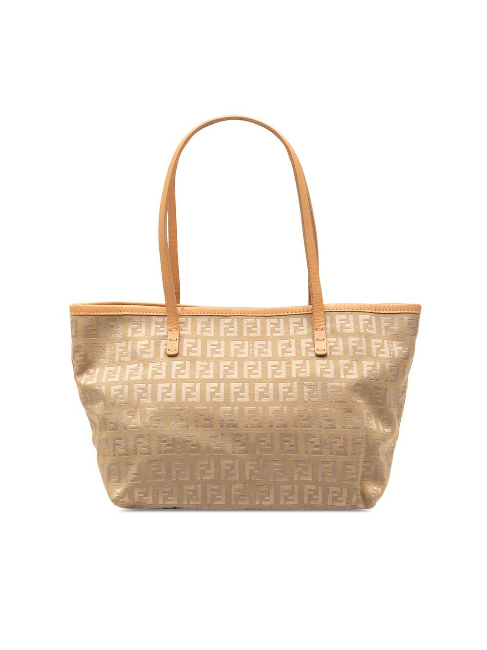 Fendi Zucchino Canvas Tote Pre-Loved #373435F34B